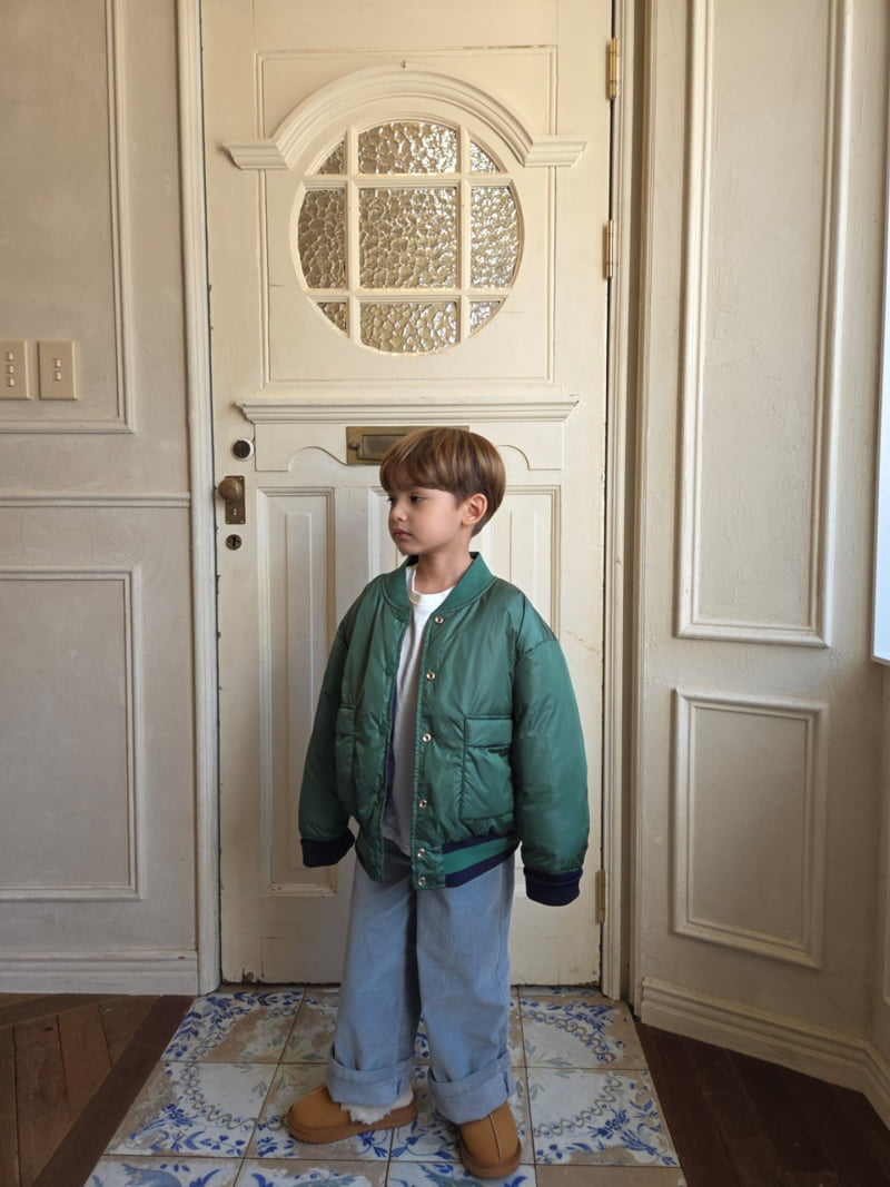 Raleelounge - Korean Children Fashion - #discoveringself - Non Reversible Down Jacket - 5