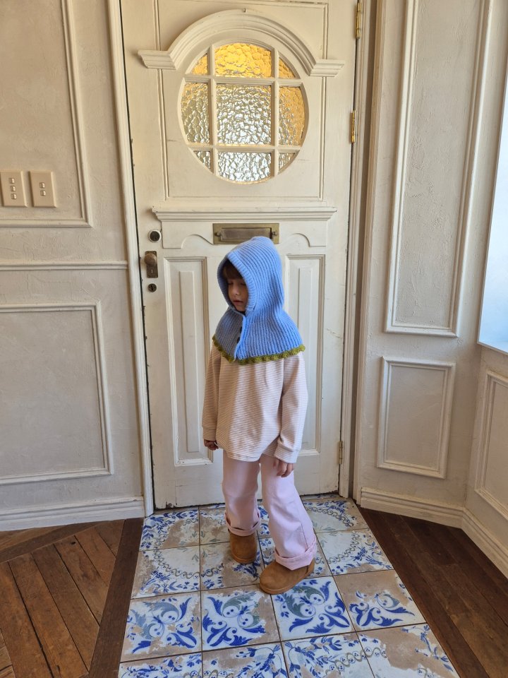 Raleelounge - Korean Children Fashion - #discoveringself - Tumble Tenta Slit Turtleneck Tee - 3