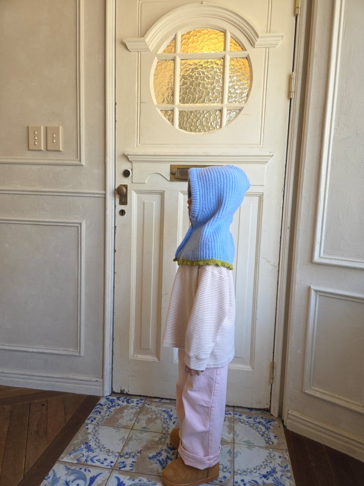 Raleelounge - Korean Children Fashion - #discoveringself - Tumble Tenta Slit Turtleneck Tee - 4