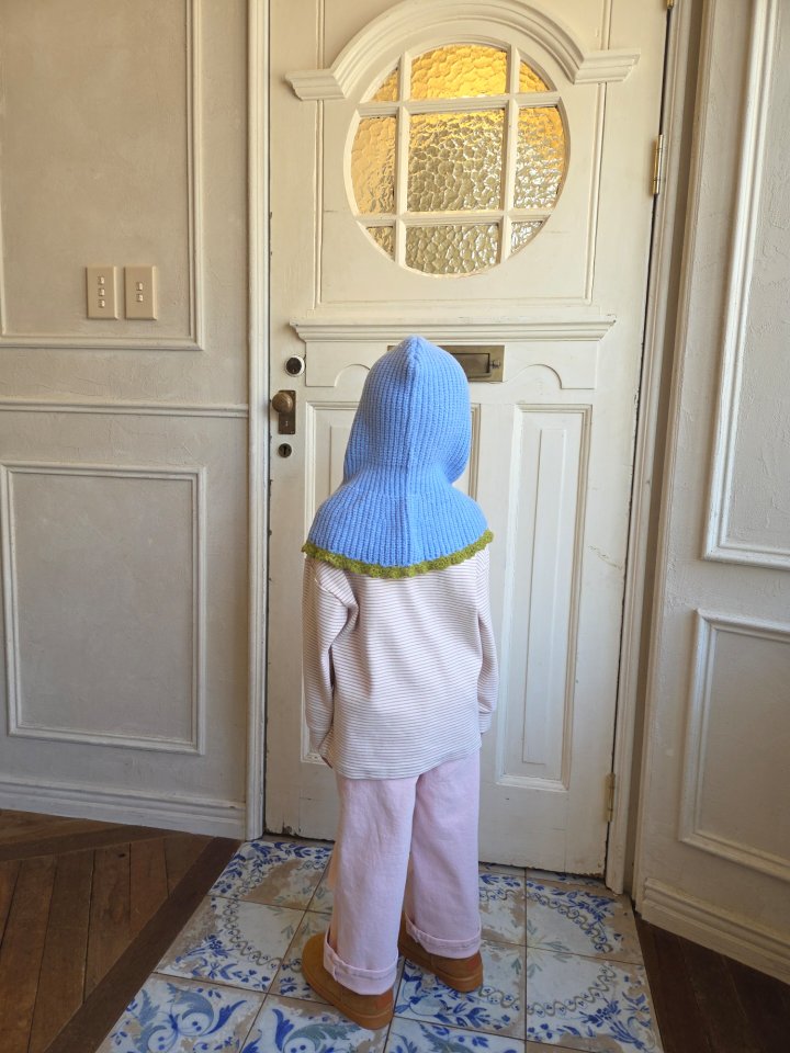 Raleelounge - Korean Children Fashion - #kidsshorts - Tumble Tenta Slit Turtleneck Tee - 5