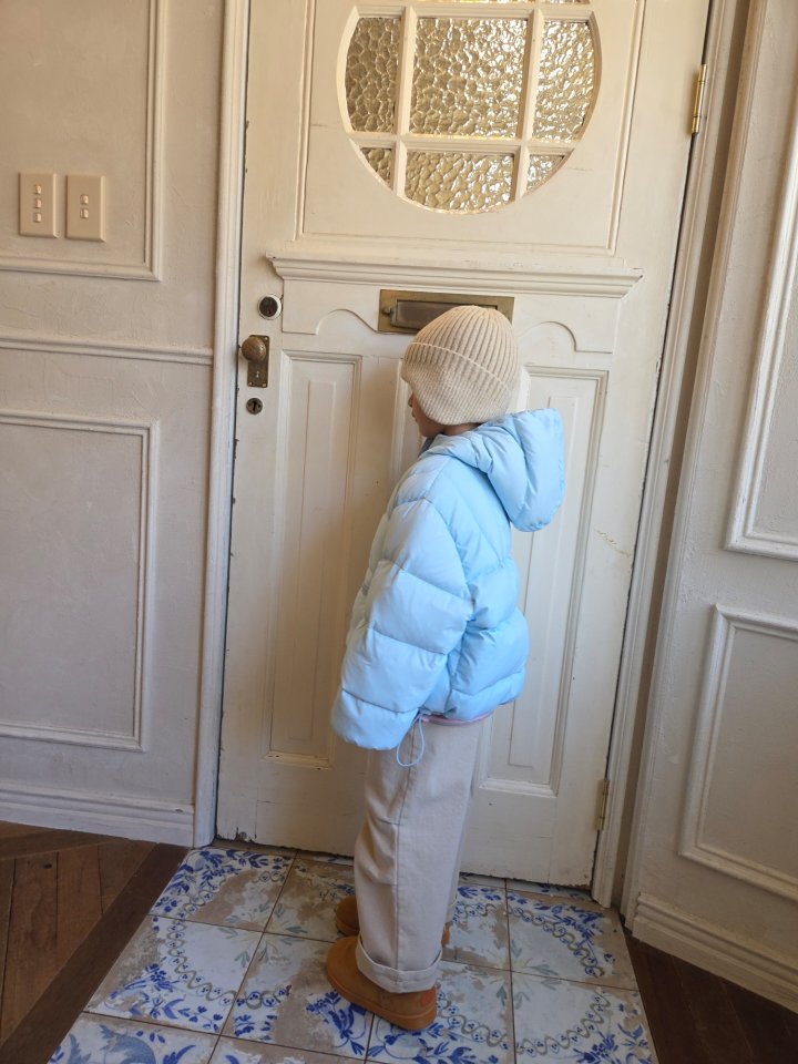 Raleelounge - Korean Children Fashion - #kidsstore - Half Open Cloud Hood Down - 7