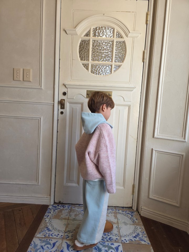 Raleelounge - Korean Children Fashion - #kidsstore - Cozy Wool Color Cardigan - 6