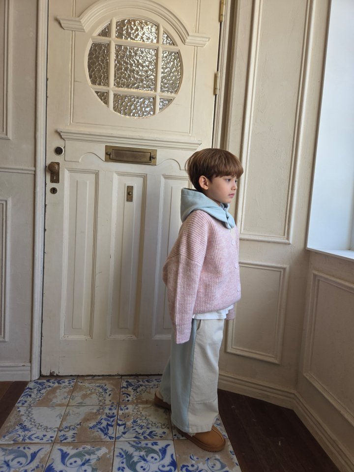 Raleelounge - Korean Children Fashion - #kidzfashiontrend - Cozy Wool Color Cardigan - 7