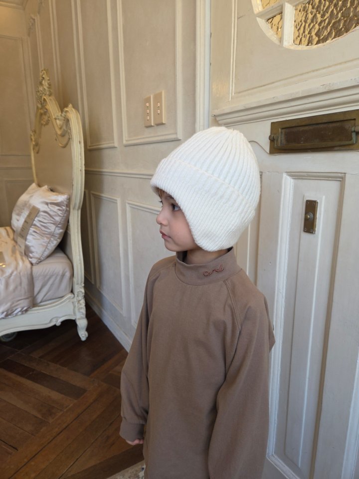 Raleelounge - Korean Children Fashion - #kidzfashiontrend - Camel Turtleneck Tee - 5