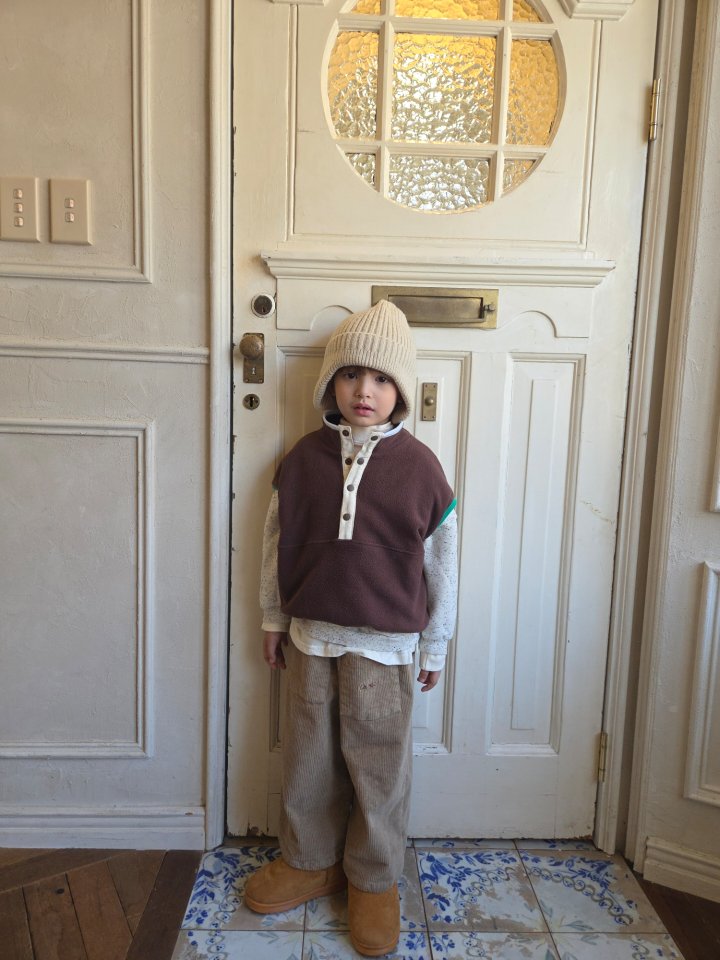 Raleelounge - Korean Children Fashion - #kidzfashiontrend - Camel Point Stretch Pants - 3