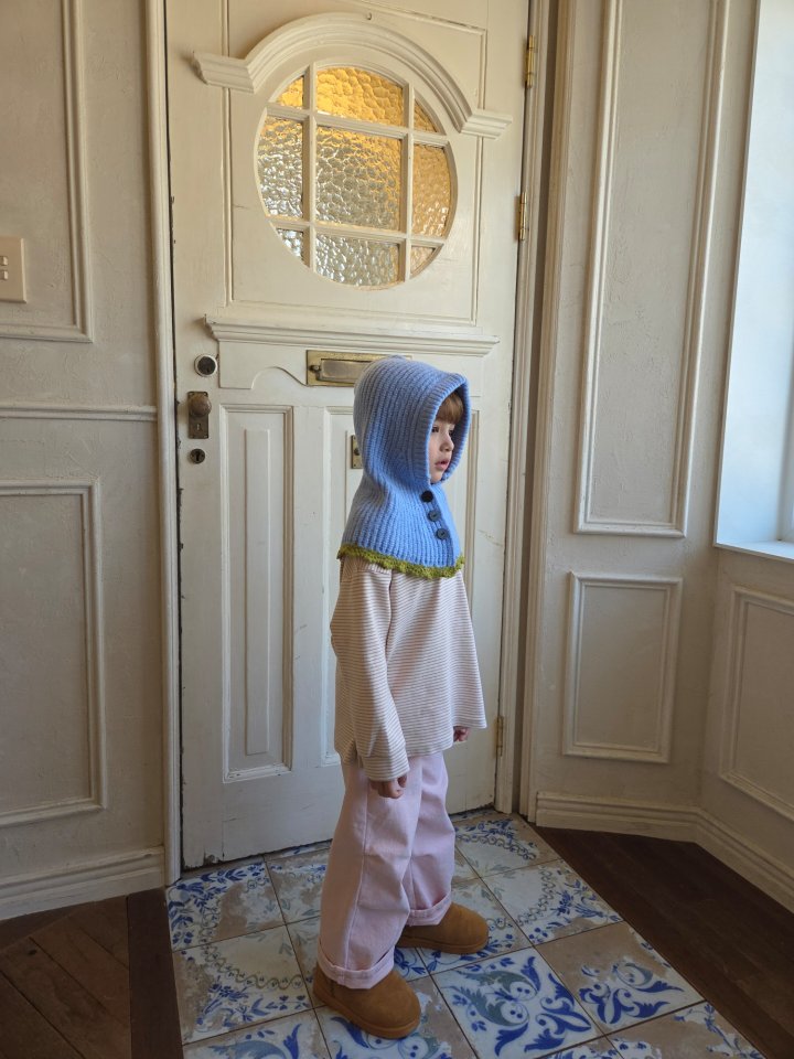 Raleelounge - Korean Children Fashion - #kidzfashiontrend - Tumble Tenta Slit Turtleneck Tee - 7