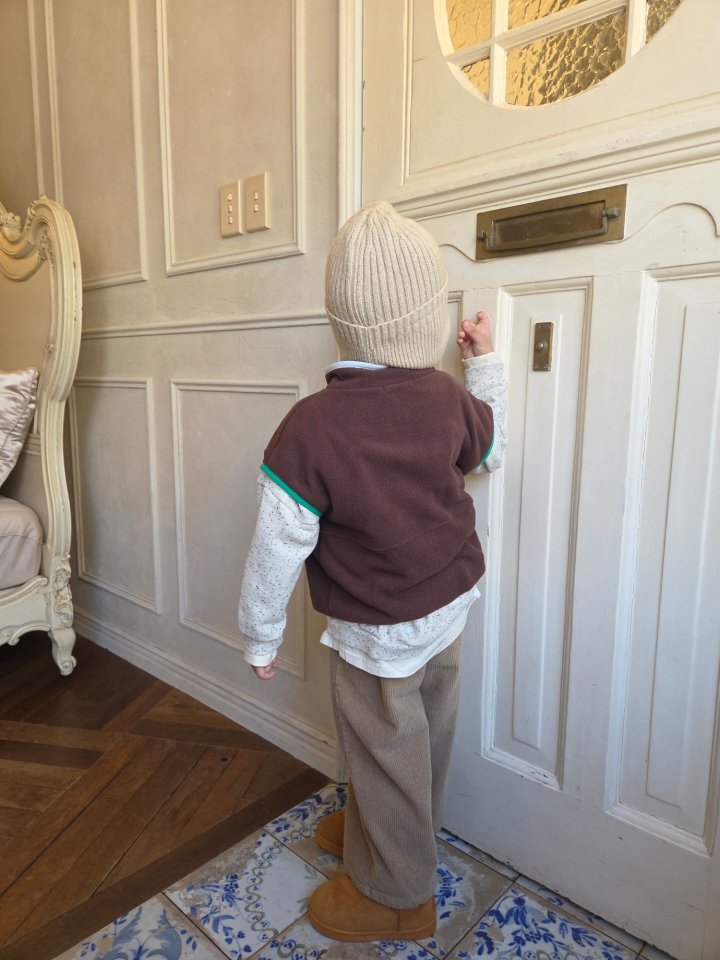 Raleelounge - Korean Children Fashion - #littlefashionista - Camel Point Stretch Pants - 5