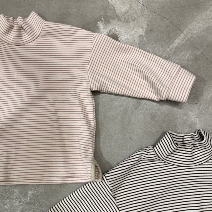 Raleelounge - Korean Children Fashion - #littlefashionista - Tumble Tenta Slit Turtleneck Tee - 9