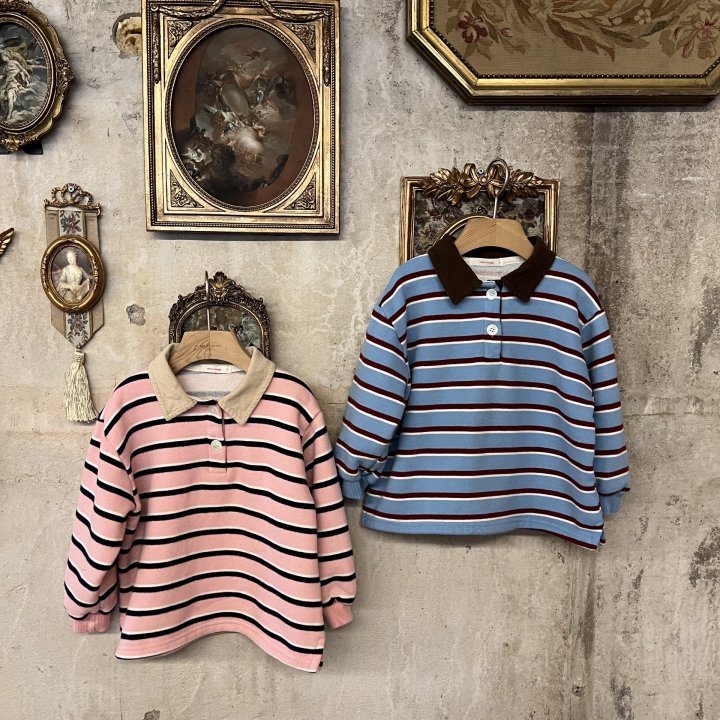 Raleelounge - Korean Children Fashion - #littlefashionista - Warm Soft Collar Tee - 6