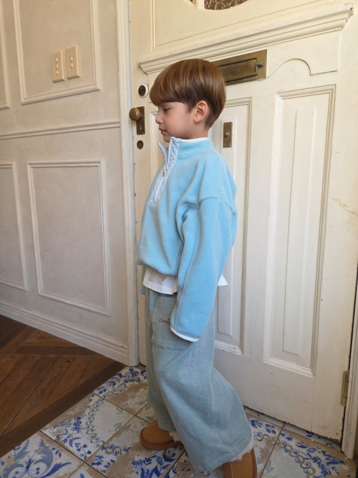 Raleelounge - Korean Children Fashion - #magicofchildhood - Fleece Scone Top 2 - 9