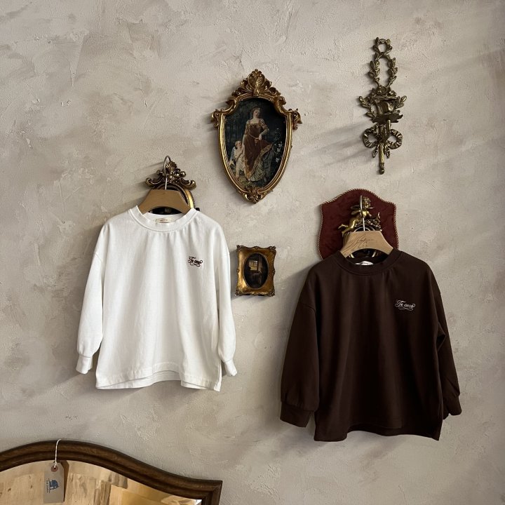 Raleelounge - Korean Children Fashion - #magicofchildhood - Basic Embroidered Raffiche Tee - 7