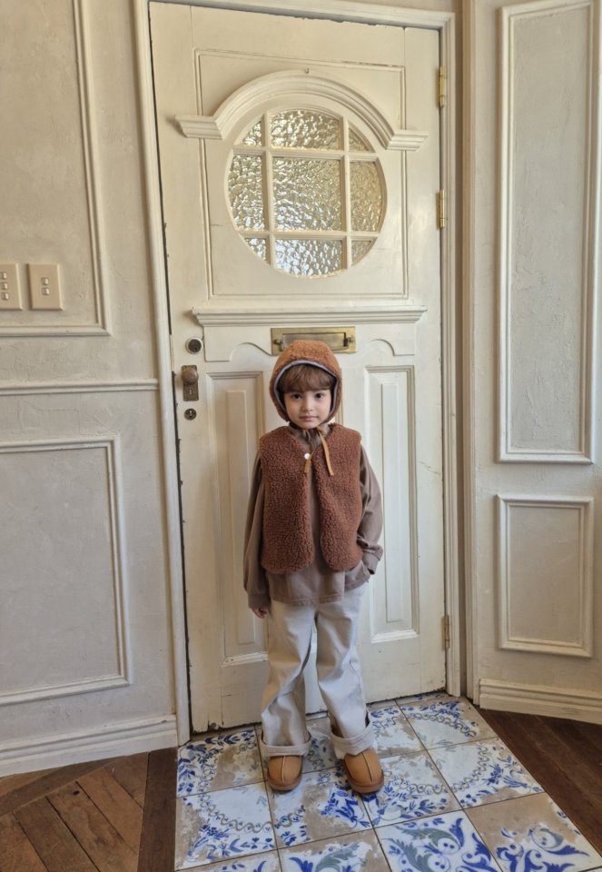 Raleelounge - Korean Children Fashion - #minifashionista - Fleece Warm Boa Vest