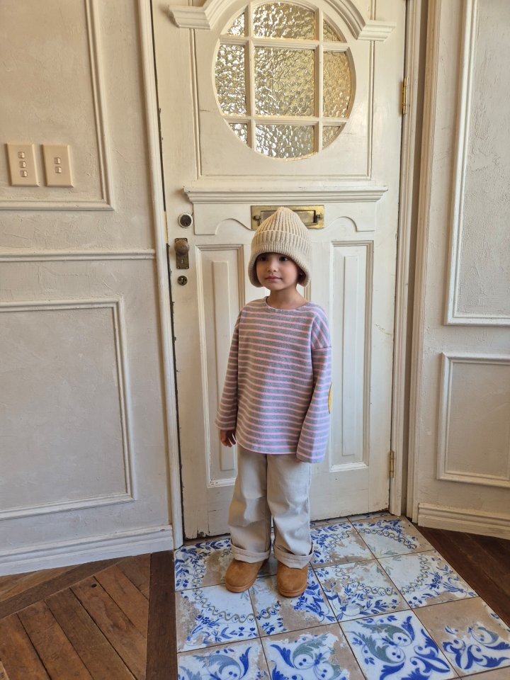 Raleelounge - Korean Children Fashion - #minifashionista - Cotton Peach Stretch Pants - 3