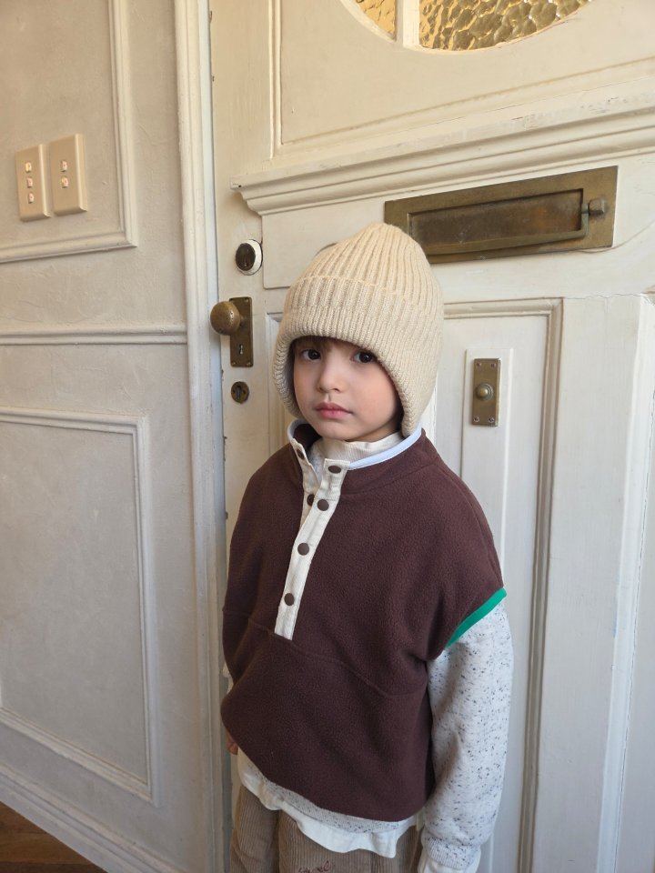 Raleelounge - Korean Children Fashion - #prettylittlegirls - Fleece Cozy PP Vest - 3