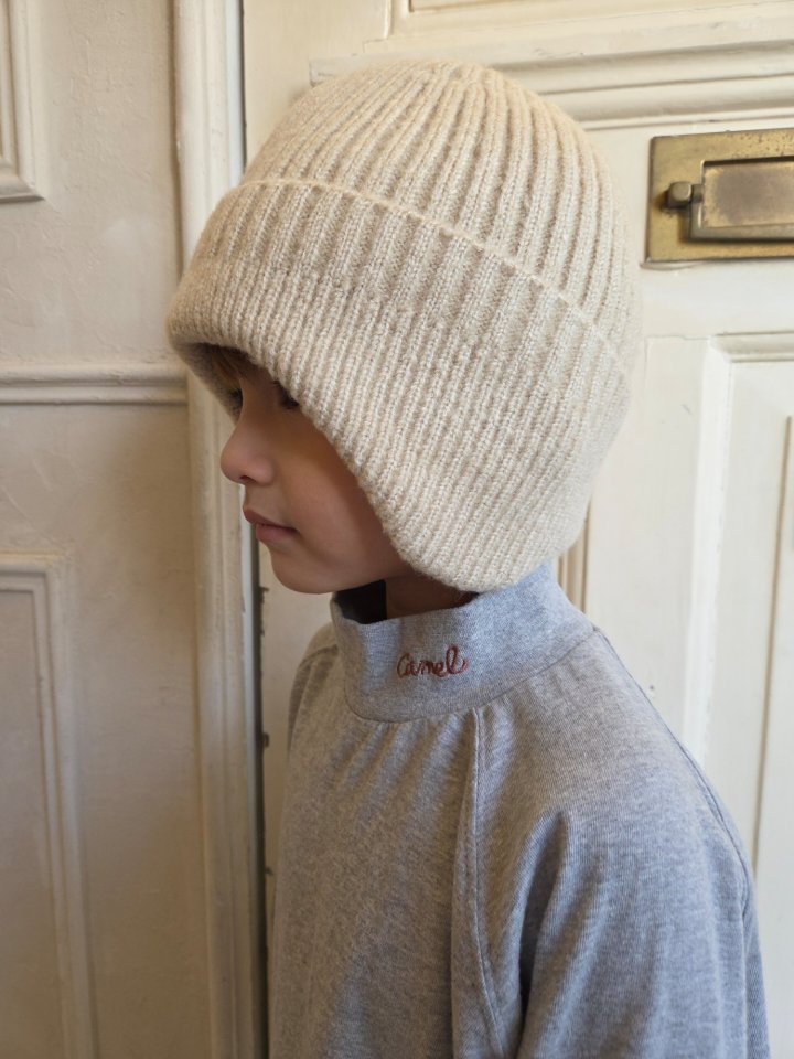 Raleelounge - Korean Children Fashion - #prettylittlegirls - Camel Turtleneck Tee - 10