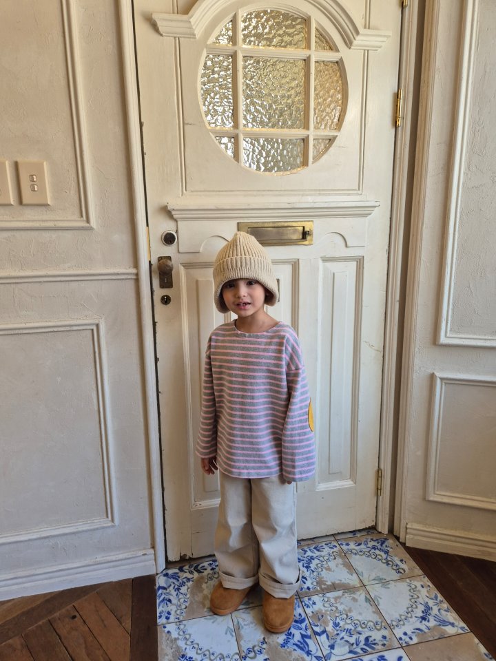 Raleelounge - Korean Children Fashion - #minifashionista - Cotton Peach Stretch Pants - 4