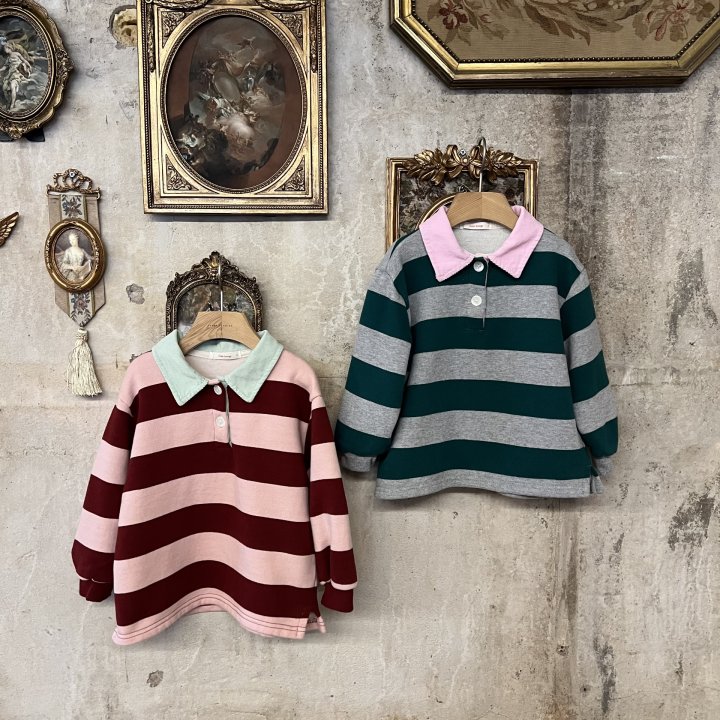 Raleelounge - Korean Children Fashion - #stylishchildhood - Basic Lauren Collar Tee - 11