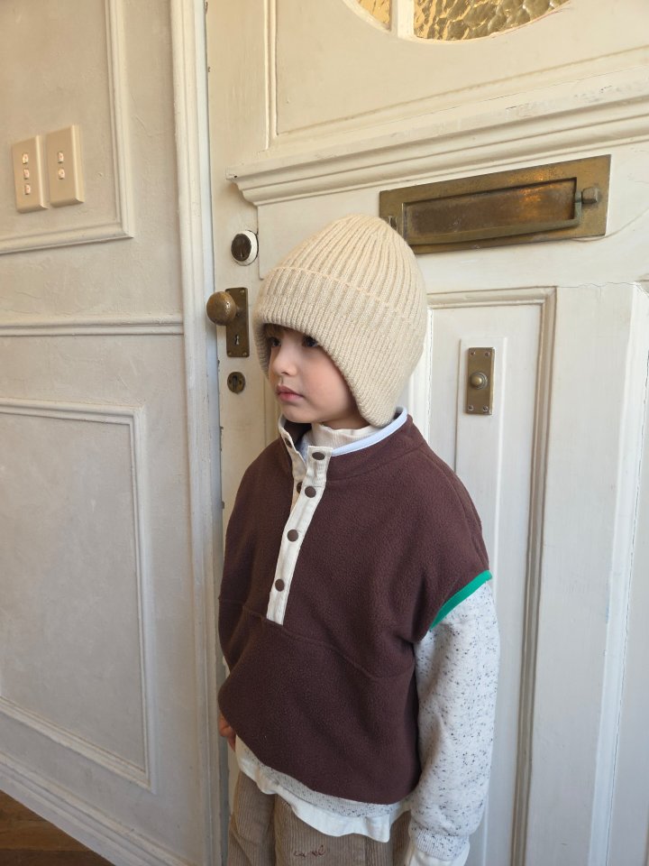 Raleelounge - Korean Children Fashion - #prettylittlegirls - Fleece Cozy PP Vest - 4