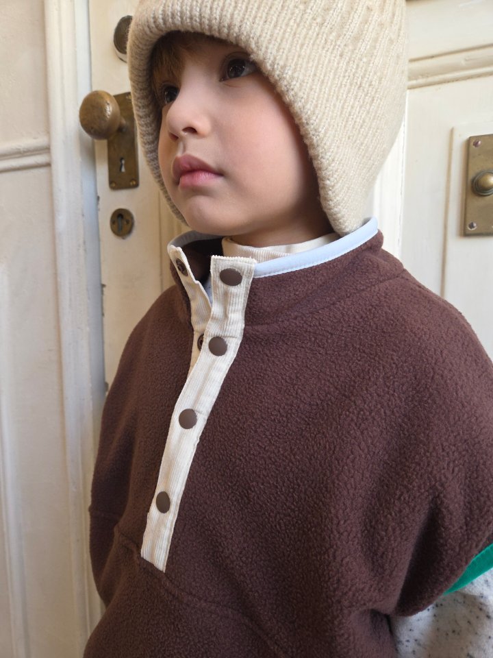 Raleelounge - Korean Children Fashion - #toddlerclothing - Fleece Cozy PP Vest - 5