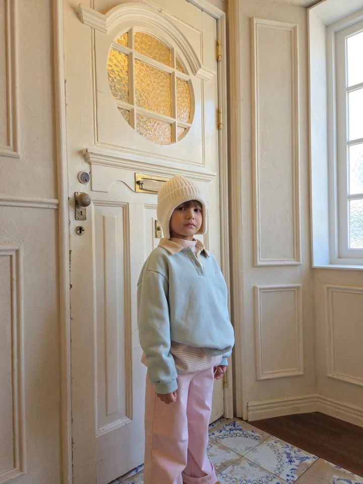Raleelounge - Korean Children Fashion - #toddlerclothing - Corduroy Collar Tee 2 - 2
