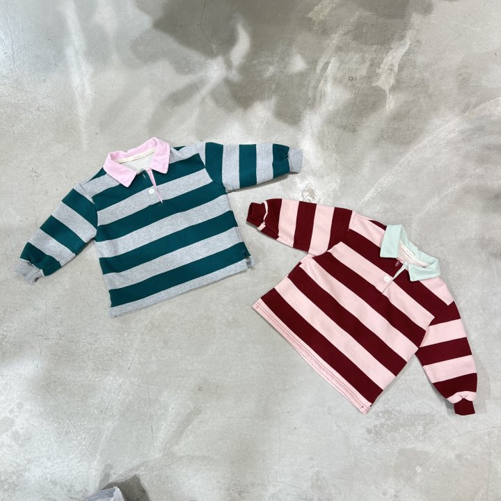 Raleelounge - Korean Children Fashion - #toddlerclothing - Basic Lauren Collar Tee - 10