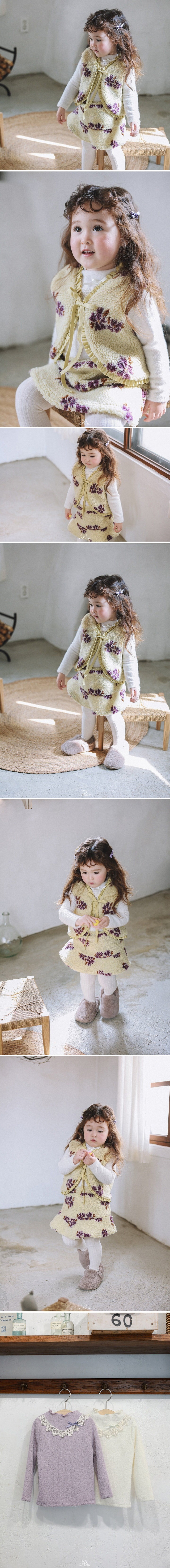 Rica - Korean Children Fashion - #Kfashion4kids - Coco Lace Tee - 2