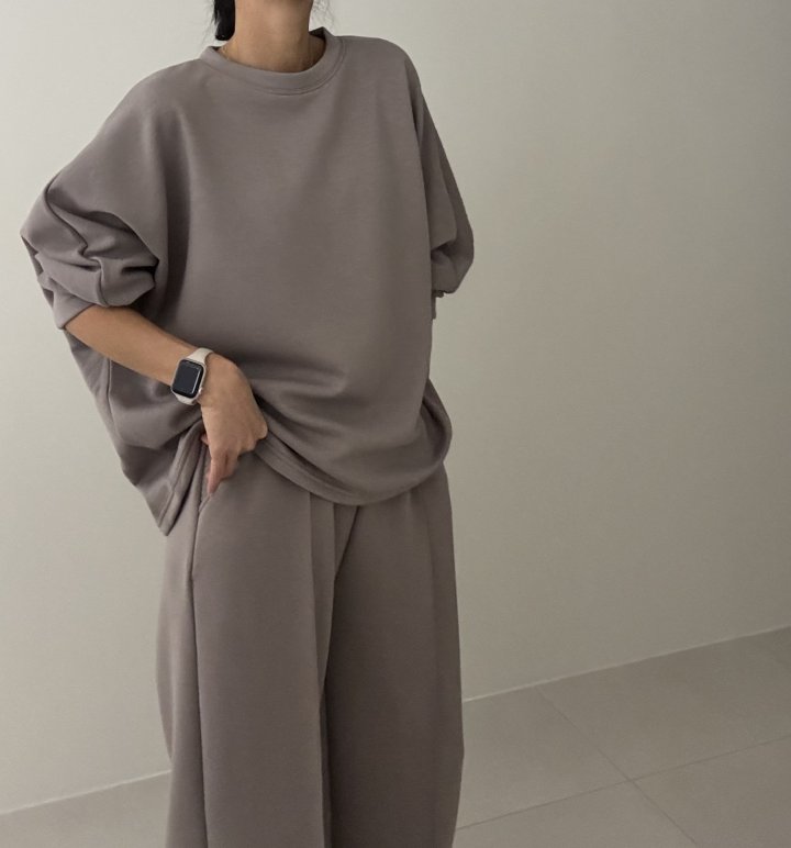 Ripple - Korean Women Fashion - #womensfashion - Ghost Brushed Set - 4