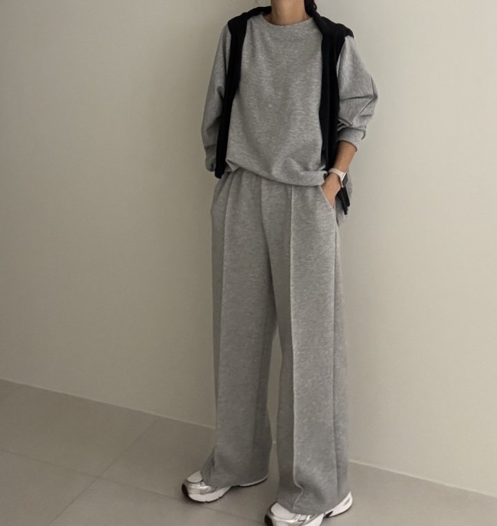 Ripple - Korean Women Fashion - #momslook - Ghost Brushed Set - 8