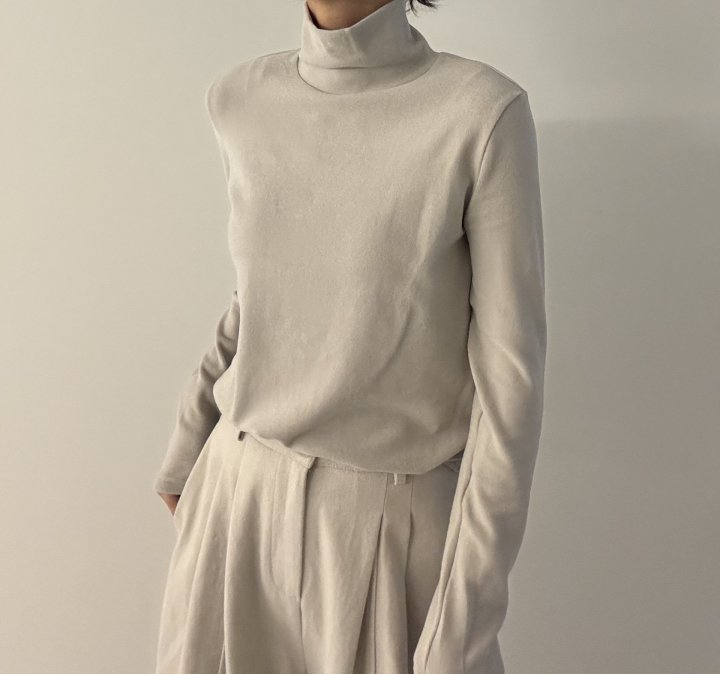 Ripple - Korean Women Fashion - #momslook - Canoe Turtleneck Tee