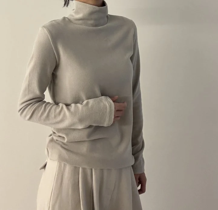 Ripple - Korean Women Fashion - #momslook - Canoe Turtleneck Tee - 3