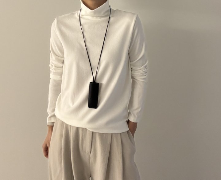 Ripple - Korean Women Fashion - #momslook - Canoe Turtleneck Tee - 5