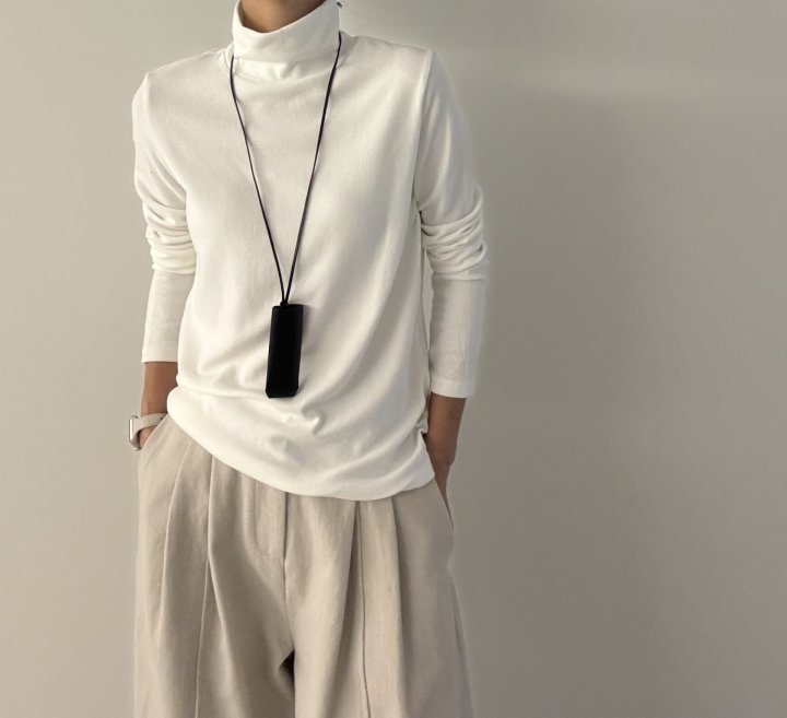 Ripple - Korean Women Fashion - #momslook - Canoe Turtleneck Tee - 7