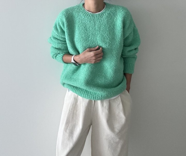 Ripple - Korean Women Fashion - #momslook - Cozy Kancho Knit - 3