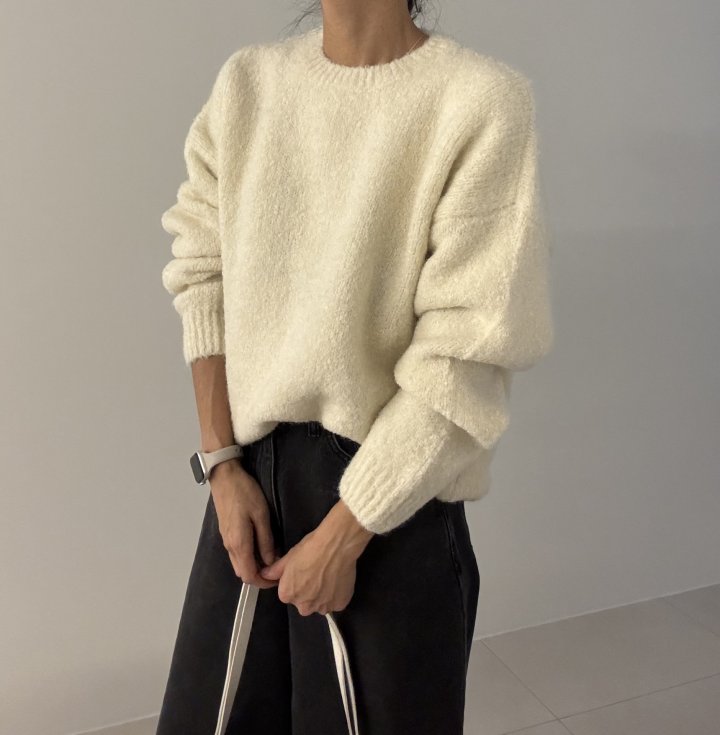 Ripple - Korean Women Fashion - #momslook - Cozy Kancho Knit - 7