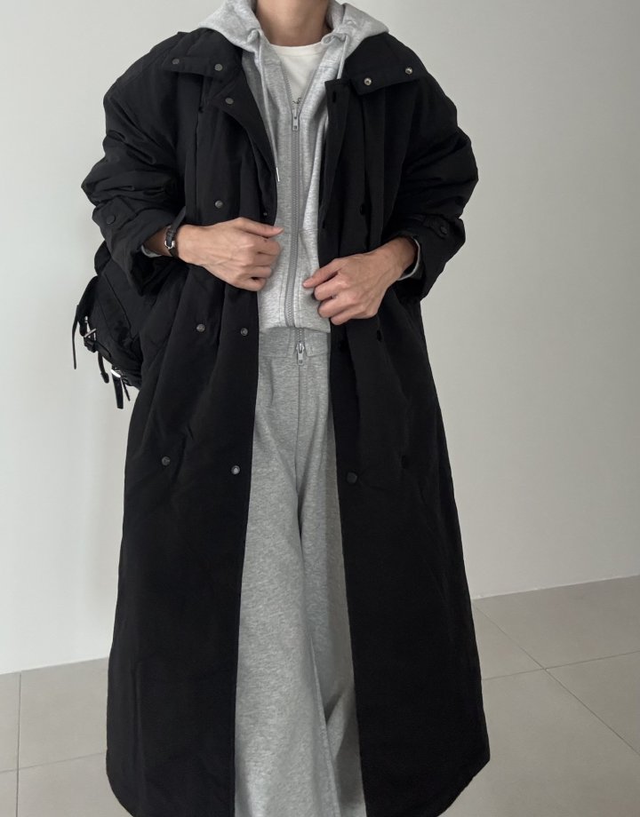 Ripple - Korean Women Fashion - #momslook - Ash Long Padding - 8