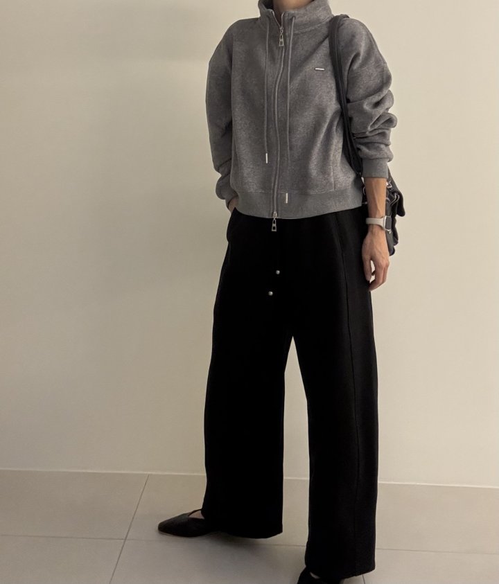 Ripple - Korean Women Fashion - #momslook - Winter Falling Brushed Pants - 3
