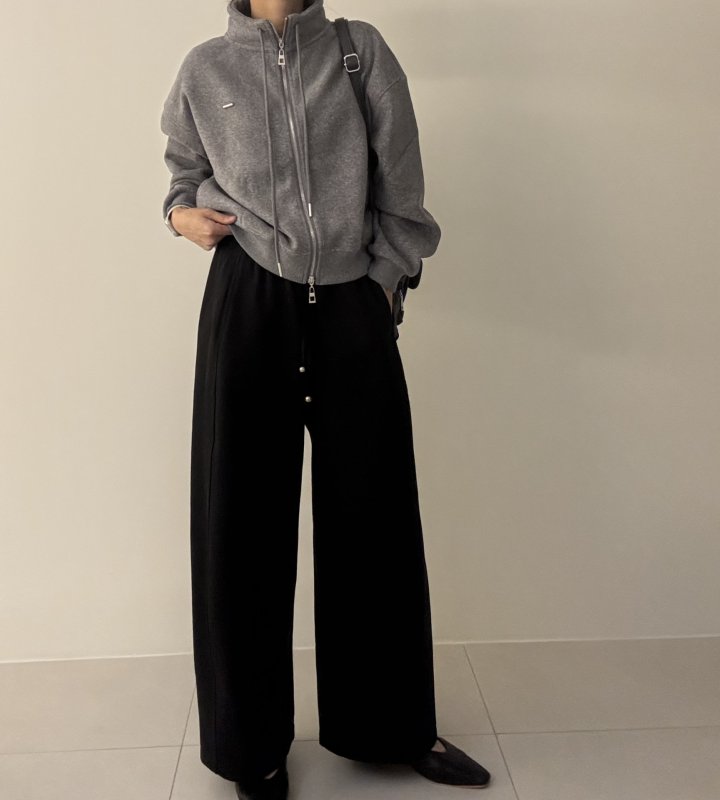 Ripple - Korean Women Fashion - #momslook - Winter Falling Brushed Pants - 5