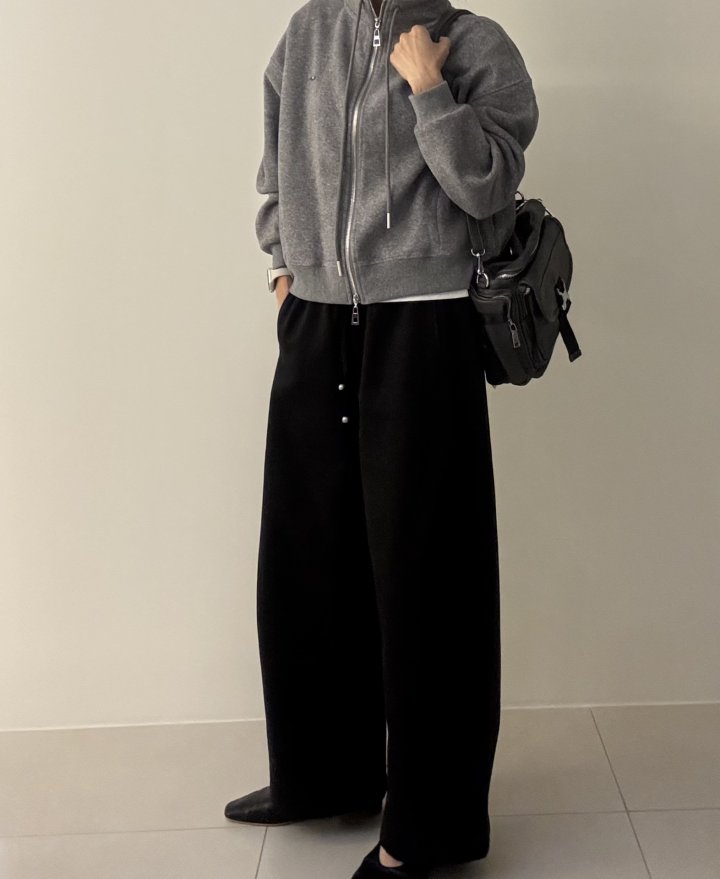 Ripple - Korean Women Fashion - #momslook - Winter Falling Brushed Pants - 6