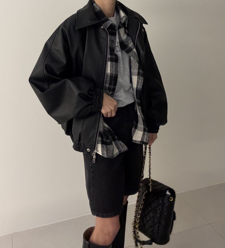 Ripple - Korean Women Fashion - #momslook - Land Brushed Check Shirt - 5