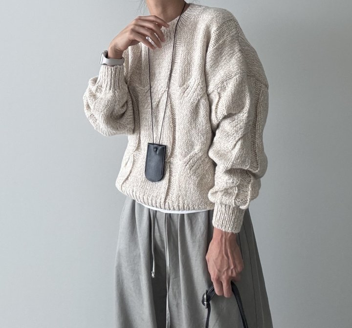 Ripple - Korean Women Fashion - #momslook - Cozy Lotti Cable Knit - 10