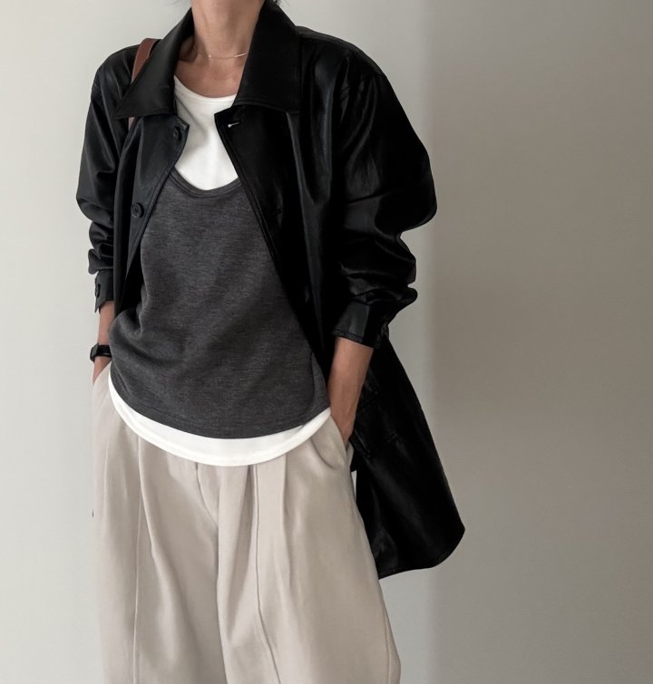 Ripple - Korean Women Fashion - #romanticstyle - Classic Double Tee - 2