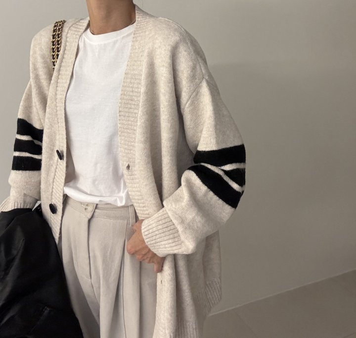 Ripple - Korean Women Fashion - #shopsmall - Luming Boxy Cardigan - 2