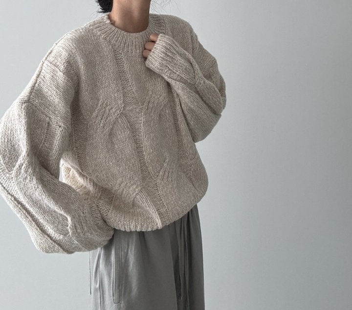 Ripple - Korean Women Fashion - #thatsdarling - Cozy Lotti Cable Knit - 8