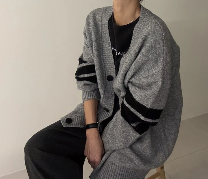 Ripple - Korean Women Fashion - #thatsdarling - Luming Boxy Cardigan - 4