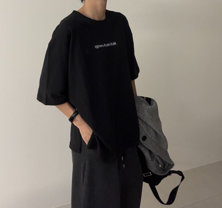 Ripple - Korean Women Fashion - #womensfashion - Rich Brushed Tee - 9