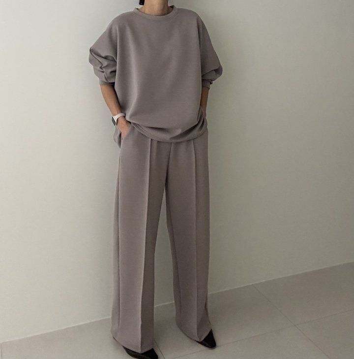 Ripple - Korean Women Fashion - #womensfashion - Ghost Brushed Set - 5