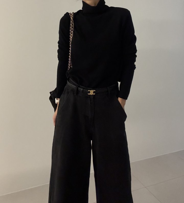Ripple - Korean Women Fashion - #womensfashion - Canoe Turtleneck Tee - 10