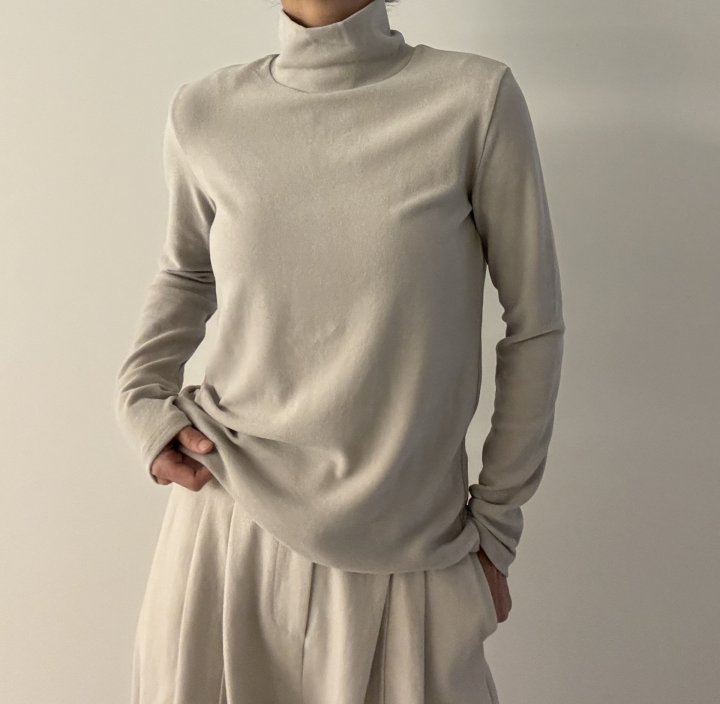 Ripple - Korean Women Fashion - #womensfashion - Canoe Turtleneck Tee - 2