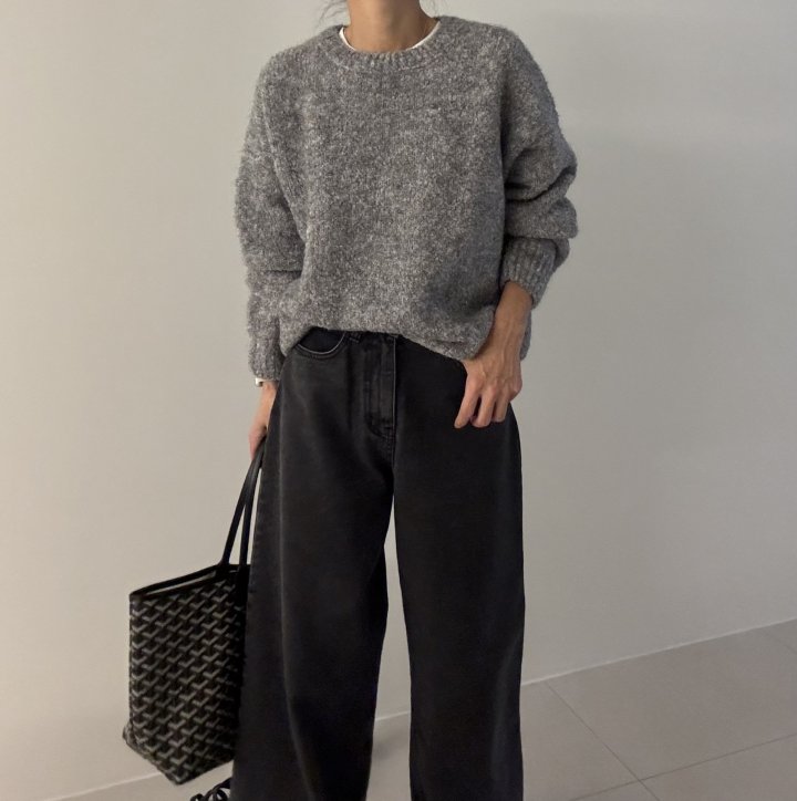 Ripple - Korean Women Fashion - #womensfashion - Cozy Kancho Knit - 12