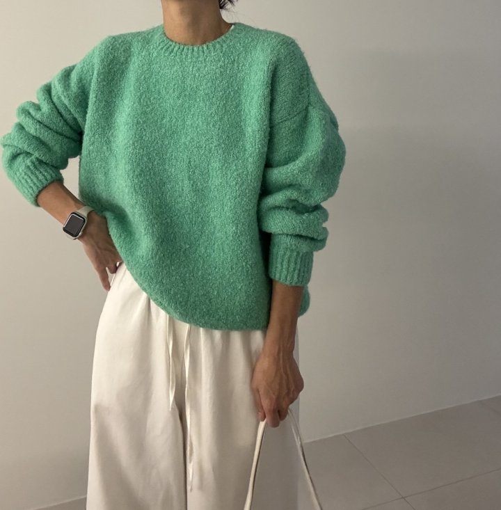 Ripple - Korean Women Fashion - #momslook - Cozy Kancho Knit - 4